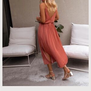 Easy Clothes Terracotta Dress NWT